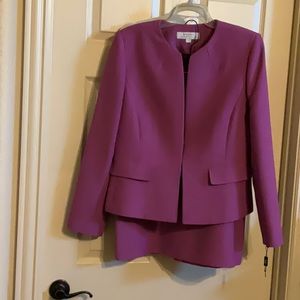 Women’s Tahari size 12, Fuchsia suit